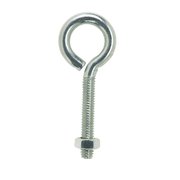 HAMPTON 5/16 in. X 3-1/4 in. L Stainless Stainless Steel Eyebolt Nut Included 02-3456-443